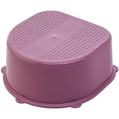Rotho Babydesign Sgabello per bambini, Pedana e piedini antiscivolo, Bella Bambina, Fantastic Mauve (Viola), Rotho Babydesign Sgabello per bambini, Pedana e piedini antiscivolo, Bella Bambina, Fantastic Mauve (Viola),
