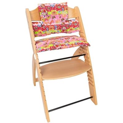 Fodera per sedia alta Hippie BABYLINE - Multicolore Fodera per sedia alta Hippie BABYLINE - Multicolore
