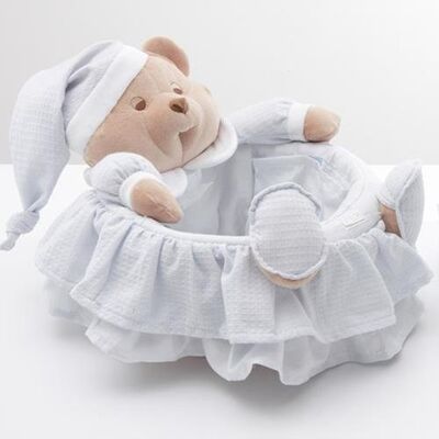 Nanan - Puccio Azzurro 12014GA - 30 x 30 cm - Storage Basket Nanan - Puccio Azzurro 12014GA - 30 x 30 cm - Storage Basket