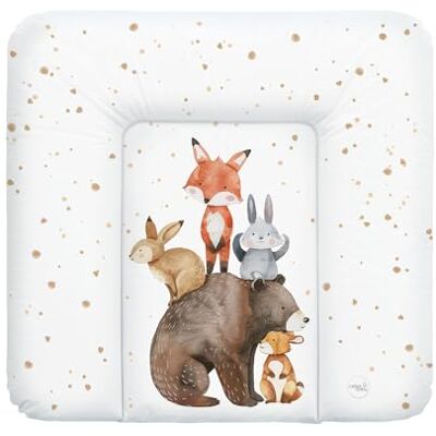 Ceba Baby ® Fasciatoio Materassino Fasciatoio neonato morbido Cuscino Fasciatoio Lavabile per bambine e bambini certificato Öko-Tex impermeabile 75x72 cm Amici della foresta Ceba Baby ® Fasciatoio Materassino Fasciatoio neonato morbido Cuscino Fasciatoio Lavabile per bambine e bambini certificato Öko-Tex impermeabile 75x72 cm Amici della foresta