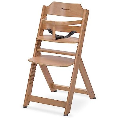 Bebeconfort Timba Seggiolone Evolutivo in Legno, 6 mesi-99 anni, 110 kg, Seggiolone Pappa per Bambini con Vassoio, Seduta e Poggiapiedi Regolabili, Compatibile con Sdraietta Timba Baby,Legno Naturale Bebeconfort Timba Seggiolone Evolutivo in Legno, 6 mesi-99 anni, 110 kg, Seggiolone Pappa per Bambini con Vassoio, Seduta e Poggiapiedi Regolabili, Compatibile con Sdraietta Timba Baby,Legno Naturale