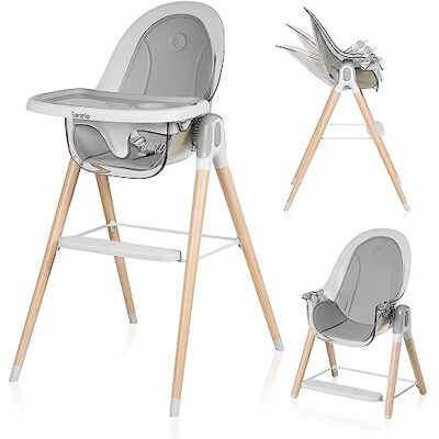 lionelo Maya Seggiolone Pappa Evolutivo 2 in 1 da 6 a 36 Mesi Fino a 15 kg, Seduta Reclinabile, Vassoio Rimovibile, Cinture di Sicurezza, Gambe Antiscivolo, Facile da Pulire lionelo Maya Seggiolone Pappa Evolutivo 2 in 1 da 6 a 36 Mesi Fino a 15 kg, Seduta Reclinabile, Vassoio Rimovibile, Cinture di Sicurezza, Gambe Antiscivolo, Facile da Pulire