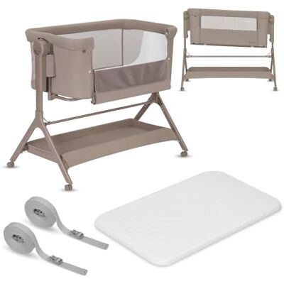 lionelo Leonie Culla Co-Sleeping da Affiancare Letto per Neonati da 0 Mesi lionelo Leonie Culla Co-Sleeping da Affiancare Letto per Neonati da 0 Mesi