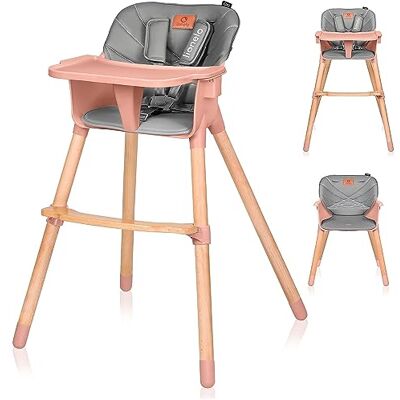 lionelo Koen Seggiolone Pappa Evolutivo 2 in 1 da 6 Mesi a 5 Anni lionelo Koen Seggiolone Pappa Evolutivo 2 in 1 da 6 Mesi a 5 Anni