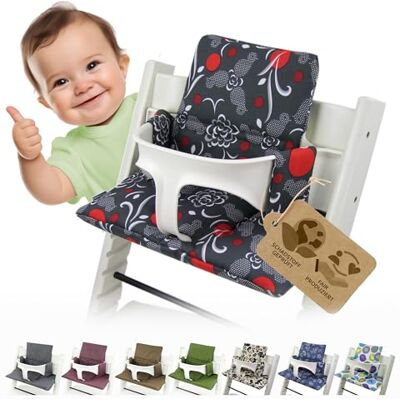 Babys-Dreams Cuscini per seggiolone per bambini Stokke Tripp Trapp, cuscini sostitutivi, 20 colori a scelta, 2 pezzi Babys-Dreams Cuscini per seggiolone per bambini Stokke Tripp Trapp, cuscini sostitutivi, 20 colori a scelta, 2 pezzi