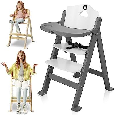 lionelo Floris Seggiolone Pappa 3 in 1 in Legno da 6 Mesi a 40 kg lionelo Floris Seggiolone Pappa 3 in 1 in Legno da 6 Mesi a 40 kg