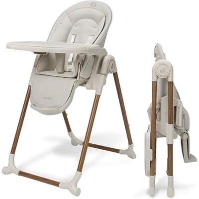 Maxi-Cosi Seggiolone Ava Plus, 0-3 anni, imbottitura comoda inclusa, compatto e pieghevole, leggero (9,62 kg), 6 livelli di regolazione in altezza, vassoio rimovibile, 2 ruote, Elegance Beige Maxi-Cosi Seggiolone Ava Plus, 0-3 anni, imbottitura comoda inclusa, compatto e pieghevole, leggero (9,62 kg), 6 livelli di regolazione in altezza, vassoio rimovibile, 2 ruote, Elegance Beige