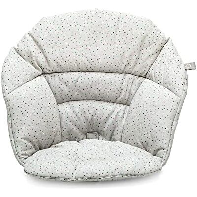 Stokke Cuscino Clikk, Grey Sprinkles Compatibile con il Seggiolone Clikk In Cotone organico Double-face e Lavabile in lavatrice Per bambini dai 6 ai 36 mesi Stokke Cuscino Clikk, Grey Sprinkles Compatibile con il Seggiolone Clikk In Cotone organico Double-face e Lavabile in lavatrice Per bambini dai 6 ai 36 mesi