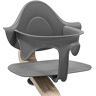 Stokke Nomi Baby Set, Grigio Fornisce supporto laterale e dorsale mentre il bambino impara a sedersi Compatibile con tutte le sedie Nomi