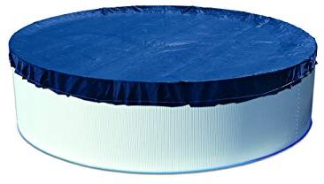 Steinbach Copertura Solare per Piscine Rotonde, Diametro 460 cm, Colore: Blu, 460 x 460 x 0.1 cm, 0