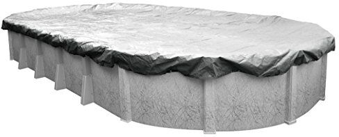 Robelle Dura-Guard Silver,  Copertura per piscina invernale, 3 x 4,6 m, per piscine fuori terra