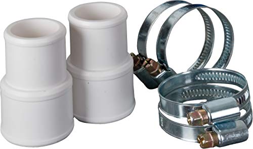 Gre Kit di collegamento tubo  -Hose: 2 raccordi e 4 morsetti di 38 e 32 mm di diametro