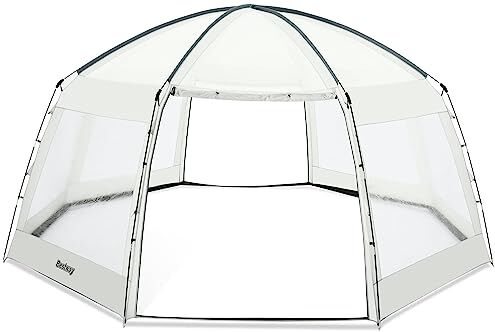 Bestway Gazebo per piscine rotonde 600 x 295 cm