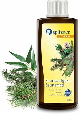 spitzner Hydro Saunaaufguss Saunamed, 190 ml concentrato