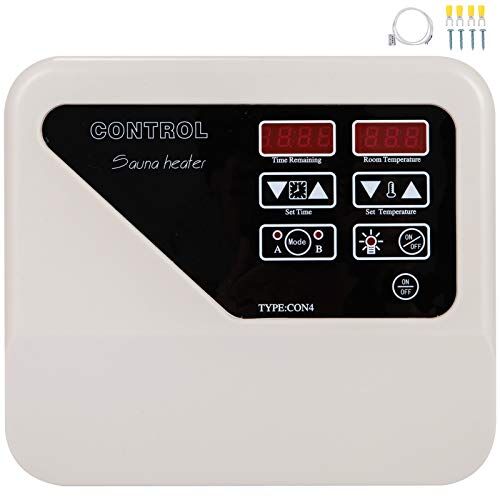 VEVOR Sauna Controller digitale per sauna Riscaldamento Stufa 3-9KW Display del controller digitale per il tempo libero all'aperto