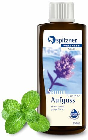 spitzner Essenza per sauna di  benessere mentana piperita glaciale (190ml) concentrato