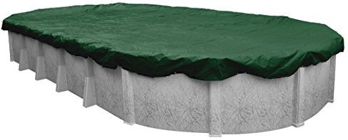 Robelle Supreme Winter Pool Cover per Piscine ovali Fuori Terra, 3,7 x 7,3 m Ovale