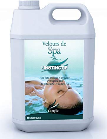 Camylle Profumo per vasche idromassaggio L'Instinctif A base di oli essenziali per spa o Jacuzzi Con una fragranza languida e orientale 5000ml