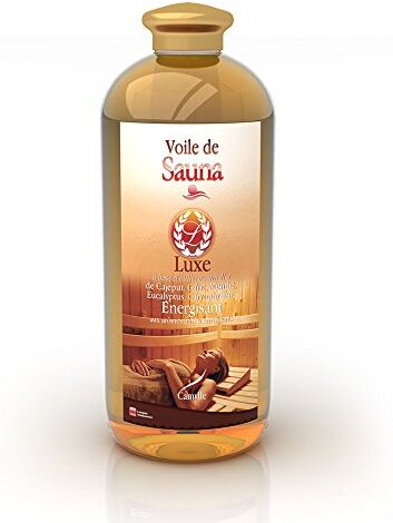 Camylle Sauna Fragrance Luxe A base di oli essenziali puri e naturali per sauna Energizzante con aromi freschi e ammalianti 1000ml