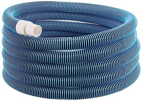 VEVOR Tubo da Piscina 1-1/2" x 30 piedi, Tubo di Pulizia da Aspiratore per Piscina, Compatibile con Piscina Fuori Terra Piscina Interrata per Pompa Filtro a Sabbia, Tubo per Pulizia Piscina