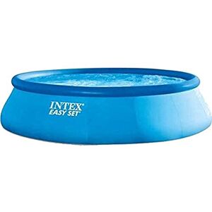 Intex Easy Set Piscina a Terra, Blu, Ø 457 x 122 cm Intex Easy Set Piscina a Terra, Blu, Ø 457 x 122 cm