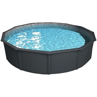 Steinbach - Nuovo de Luxe II - Ø360x120 - antracite/grigio - Piscina Steinbach - Nuovo de Luxe II - Ø360x120 - antracite/grigio - Piscina