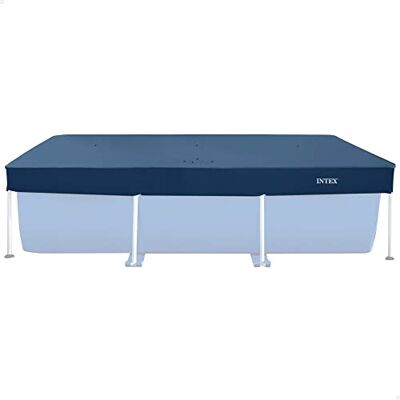 Intex Telo Copripiscina per Piscina Frame Rettangolare, PVC, Blu, 260x160 cm Intex Telo Copripiscina per Piscina Frame Rettangolare, PVC, Blu, 260x160 cm