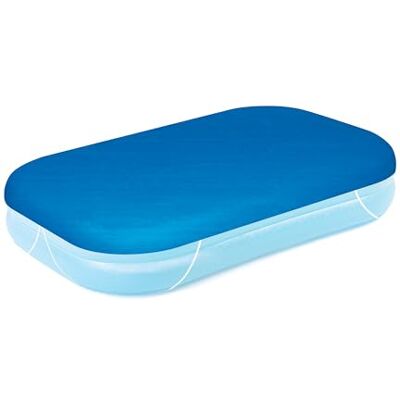 Bestway 58319-6 Telo di copertura per piscina fuori terra rettangolare da 262x175x51 cm Bestway 58319-6 Telo di copertura per piscina fuori terra rettangolare da 262x175x51 cm