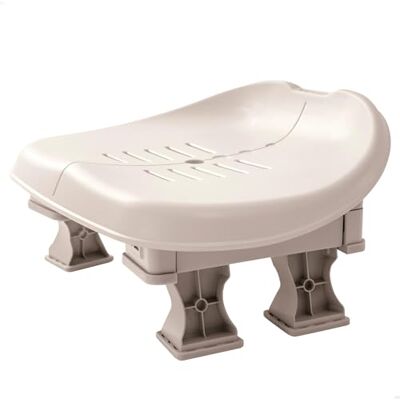 Intex Seggiolino antiscivolo per PureSpa, Regolabile a Due Altezze, Plastica, Beige, 47x36x22 cm Intex Seggiolino antiscivolo per PureSpa, Regolabile a Due Altezze, Plastica, Beige, 47x36x22 cm