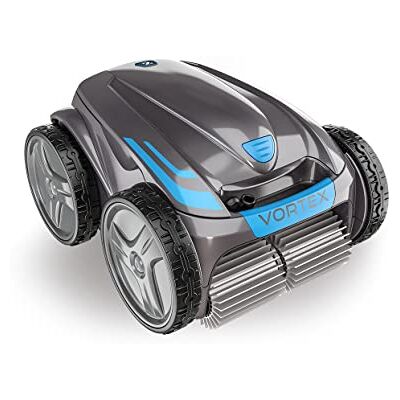Zodiac VORTEX 4WD robot piscina. Per piscine fino a 12x6m, pulisce fondo, pareti e linea d’acqua. Indicatore di filtro pieno. Include cavo da 18m con sistema antiaggrovigliamento, carrello. Zodiac VORTEX 4WD robot piscina. Per piscine fino a 12x6m, pulisce fondo, pareti e linea d’acqua. Indicatore di filtro pieno. Include cavo da 18m con sistema antiaggrovigliamento, carrello.