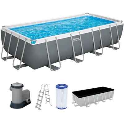 Bestway 56465-7 Set piscina fuori terra Steel Pro MAX 5,49 m x 2,74 m x 1,22 m, grigio Bestway 56465-7 Set piscina fuori terra Steel Pro MAX 5,49 m x 2,74 m x 1,22 m, grigio