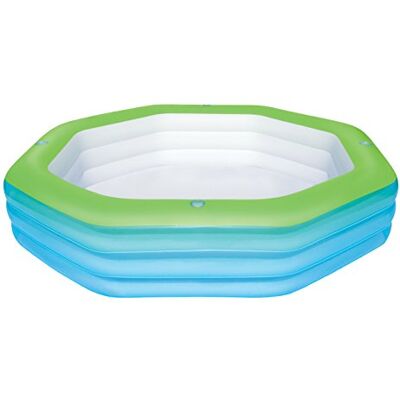 Bestway 54119 Piscina gonfiabile Piscina ottagonale 1030L Blu, Verde piscina fuori terra Bestway 54119 Piscina gonfiabile Piscina ottagonale 1030L Blu, Verde piscina fuori terra