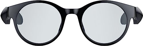 Razer Anzu Smart Glasses (Occhiali rotondi Luce Blu + Occhiali da sol SM) Occhiali con filtro per la luce blu o occhiali polarizzati audio