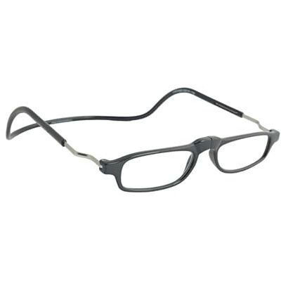 CliC Eyewear Base Colore: Nero Gradazione: +3 Occhiali da lettura classici Forma Rettangolare Occhiali da lettura uomo/donna Made in Italy CliC Eyewear Base Colore: Nero Gradazione: +3 Occhiali da lettura classici Forma Rettangolare Occhiali da lettura uomo/donna Made in Italy