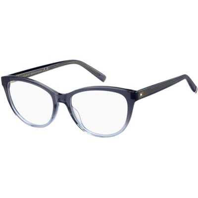 Tommy Hilfiger GAFAS Modelo: TH 2230_ C: BLUE SHADED/Eye size: 54 Bridge size: 16 Cura della persona e salute Tommy Hilfiger GAFAS Modelo: TH 2230_ C: BLUE SHADED/Eye size: 54 Bridge size: 16 Cura della persona e salute