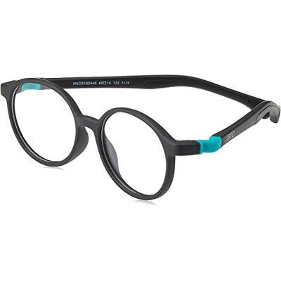 Nano Vista Flicker 3.0 Occhiali bambini - Tondi, Resistenti, Neri Nano Vista Flicker 3.0 Occhiali bambini - Tondi, Resistenti, Neri