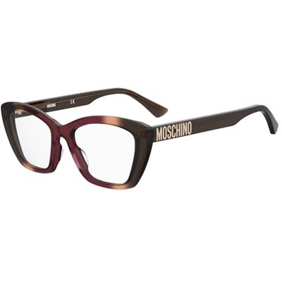 Moschino Montatura MOS629 1S7 BURGUNDY BROWN 52/17/140 Donna Moschino Montatura MOS629 1S7 BURGUNDY BROWN 52/17/140 Donna