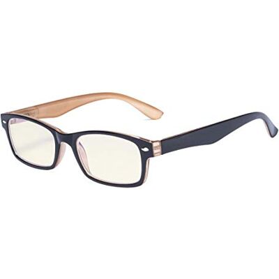 Eyekepper Occhiali da Lettura Anti-luce blu, Montatura Marrone, 2.5 Eyekepper Occhiali da Lettura Anti-luce blu, Montatura Marrone, 2.5
