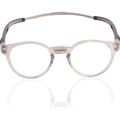 CliC Eyewear Tube Pantos Light Grey (+3) Occhiali da lettura con calamita flessibili Occhiali da lettura uomo/donna Occhiali da lettura con calamita CliC Eyewear Tube Pantos Light Grey (+3) Occhiali da lettura con calamita flessibili Occhiali da lettura uomo/donna Occhiali da lettura con calamita