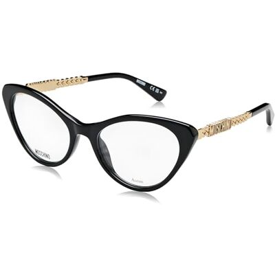 Moschino Montatura MOS626 807 BLACK 52/18/140 Donna Moschino Montatura MOS626 807 BLACK 52/18/140 Donna