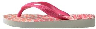 Havaianas Kids Flores, Infradito, Bambine e ragazze, White Pink Flux, 25/26 EU