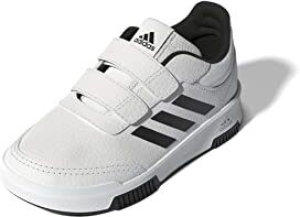 Adidas Tensaur Hook And Loop Shoes, Sneakers Unisex-Bimbi 0-24, Ftwr White Core Black Core Black, 26 EU