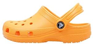 Crocs Classic Clog K, Zoccoli Unisex Bambini e ragazzi, Orange Zing, 32/33 EU