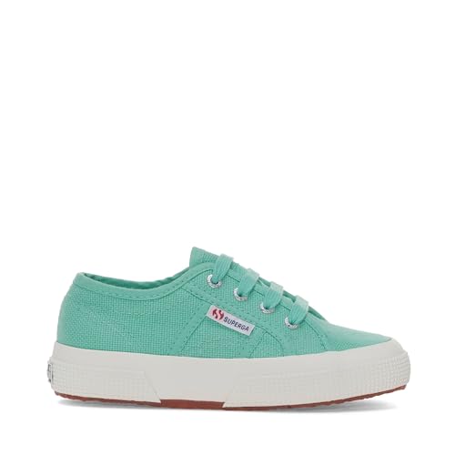 Superga 2750-JCOT Classic Sneaker Bambino/a Green Water-FAVORIO