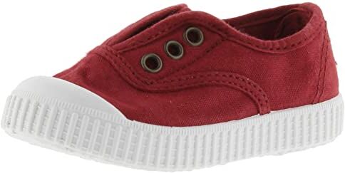 victoria 106627-KIDS Scarpe da Ginnastica 1915 Tela Lavata DREC & Elastico Scarpe da Ginnastica Unisex Bambino Rojo 18