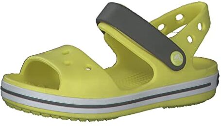 Crocs Crocband Sandal Kids, Citrus/Grey, 34 EU