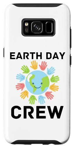 Funny Earth Day Men Women Kids Boys & Girls Gifts Custodia per Galaxy S8 Earth Day Crew World Planet Clean Gang LoveFunny Ragazzo Ragazza