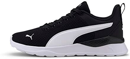 Puma Unisex Kids Anzarun Lite Jr Scarpe da ginnastica,  Black  White, 39 EU