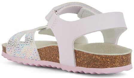 Geox J Adriel Girl C, Sandali, Lt Lilac, 30 EU