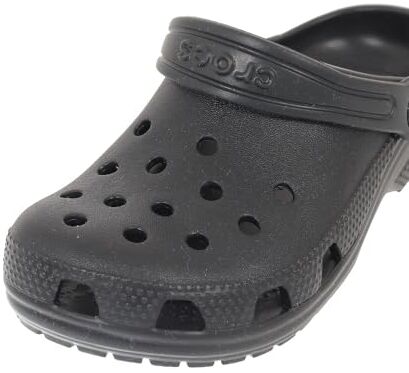 Crocs Classic Clog K, Zoccoli Unisex Bambini e ragazzi, Nero, 33/34 EU